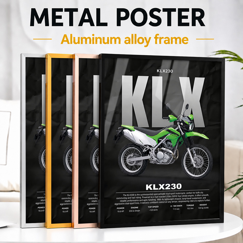 Riding Gear - Japon KLX230 Çift Amaçlı Motosiklet, Metal