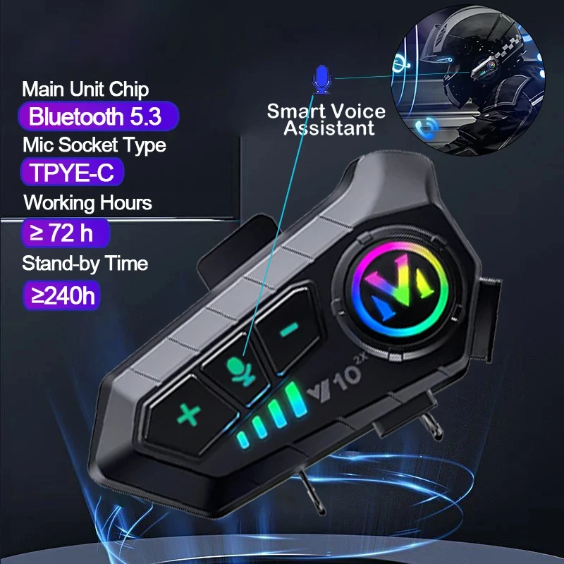V10 2X Bluetooth Motosiklet Ka - Full Face Motorcycle Helmet With Bluetooth incelemesi ve fiyatı