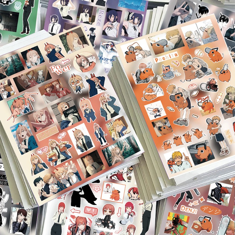 Chainsaw Man 8 adet Sticker Yü - Atv Parts incelemesi ve fiyatı