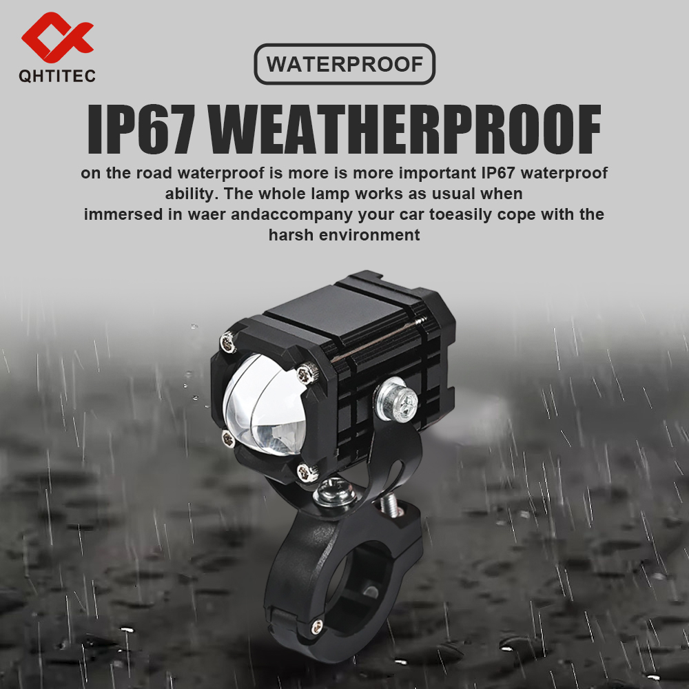 Motosiklet LED Yardımcı Işık I - Universal Motorcycle Led Headlight Projector incelemesi ve fiyatı