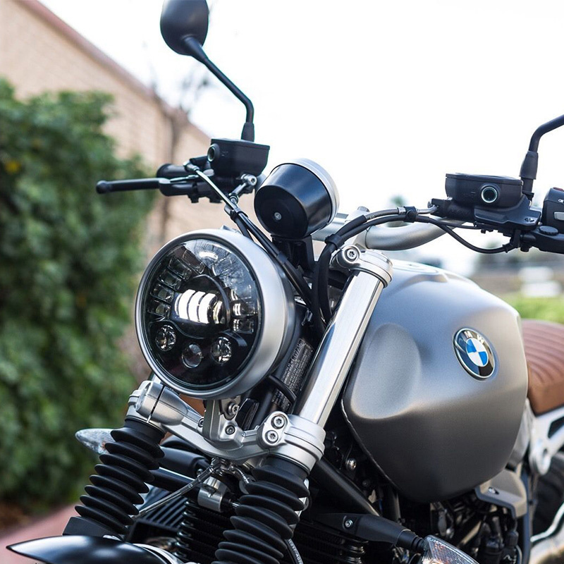 7 inç Adaptif Yuvarlak Motosik - Universal Motorcycle Led Headlight Projector incelemesi ve fiyatı