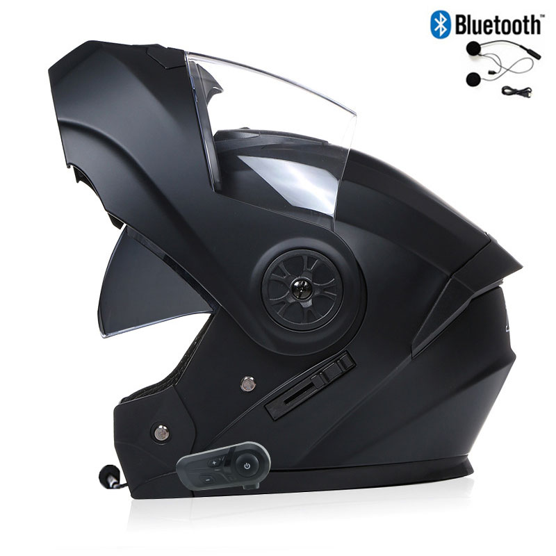 Bluetooth Motosiklet Tam Yüz K - Modular Flip Up Motorcycle Helmet Dot Approved incelemesi ve fiyatı