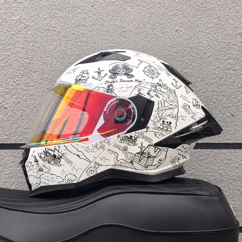 Unisex Yetişkin Modüler Çift K - Modular Flip Up Motorcycle Helmet Dot Approved incelemesi ve fiyatı