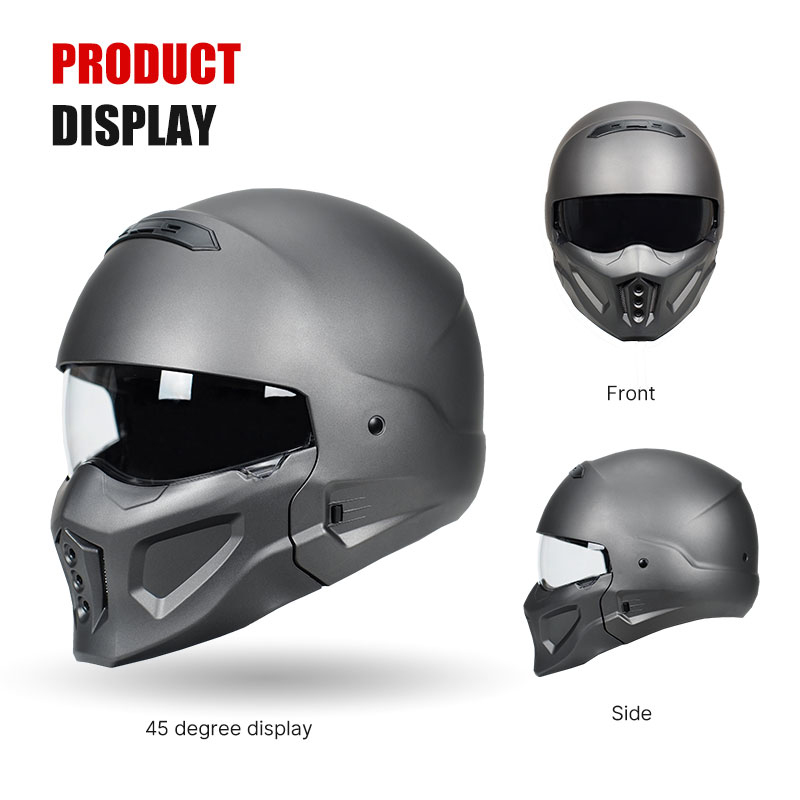 Sağlam Parlak Siyah Akrep Tam  - Full Face Motorcycle Helmet With Bluetooth incelemesi ve fiyatı